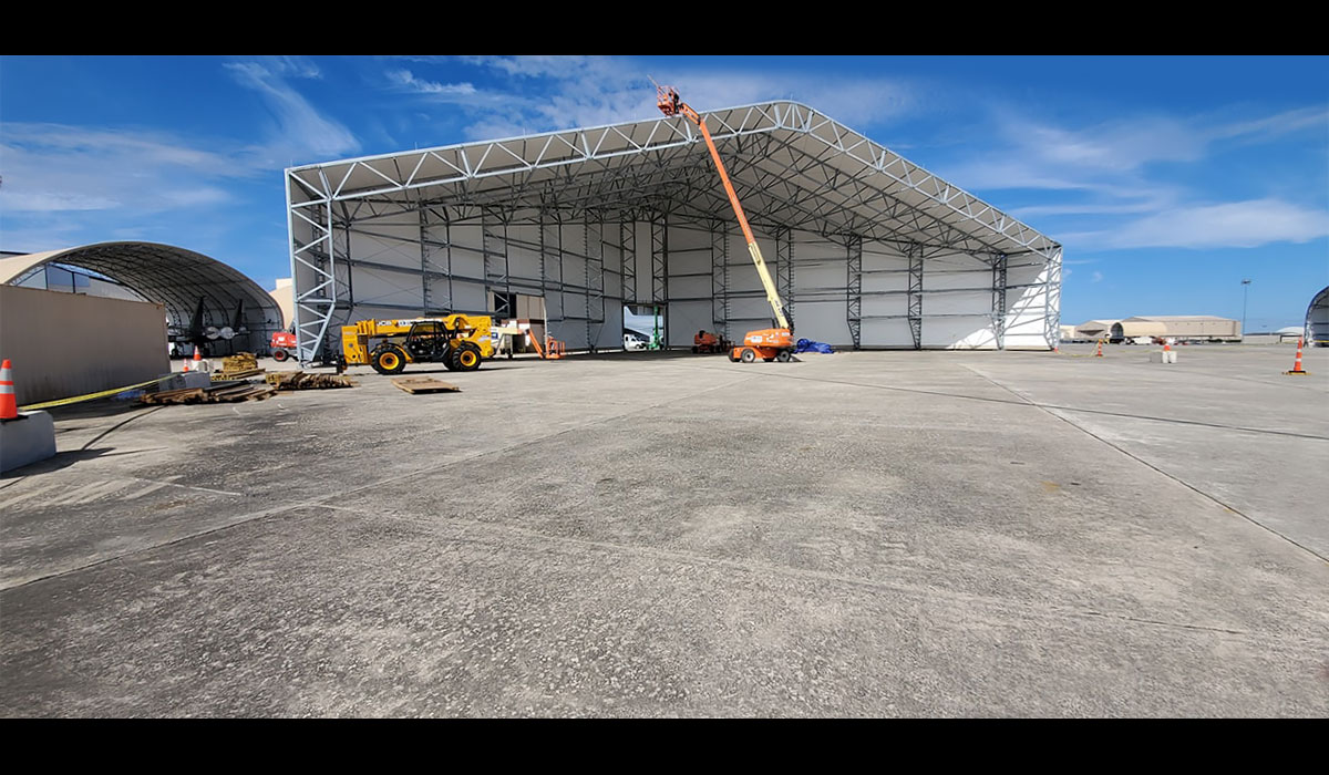 GNB Global Robins Air Force Base custom C-17 hangar building